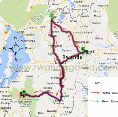 7 days rwanda gorilla tour