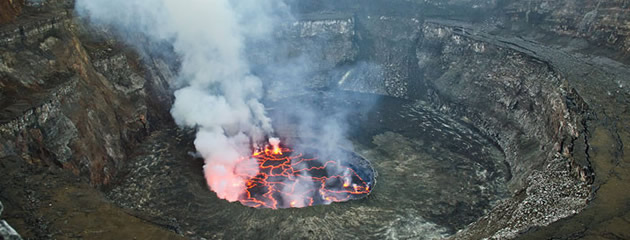 Nyiragongo in DR Congo