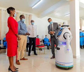 Rwanda to use robot in fighting Covid19